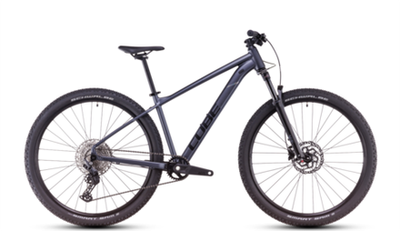 Велосипед 2025 Cube Attention Pro metallicgrey´n´black XL