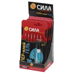 Супер-клей СИЛА SGBL1-3 гель 3 г блистер | Клеи бытовые и универсальные