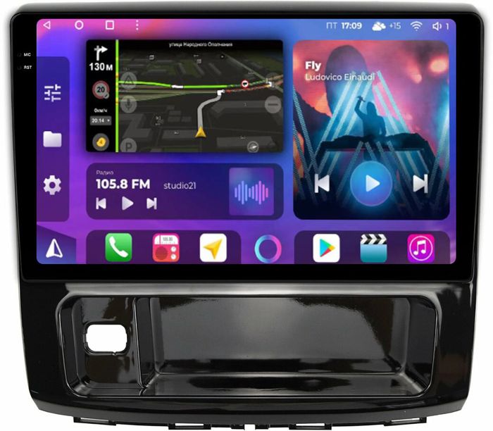 Магнитола для Haval H9 2015-2021 - FarCar S500-TS10 монитор 10.36" QLED на Android 14, Быстрая, CarPlay, 4G SIM-слот