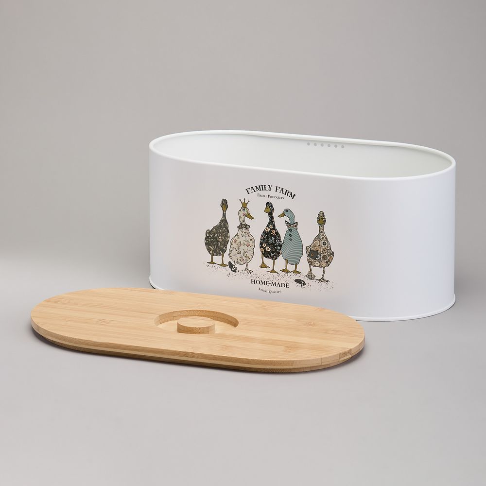 ХЛЕБНИЦА AGNESS "FAMILY FARM" 34*19,5*16 СМ