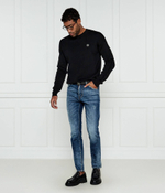 Шерстяной свитер Philipp Plein - черный(MKO1421 PTE003N)