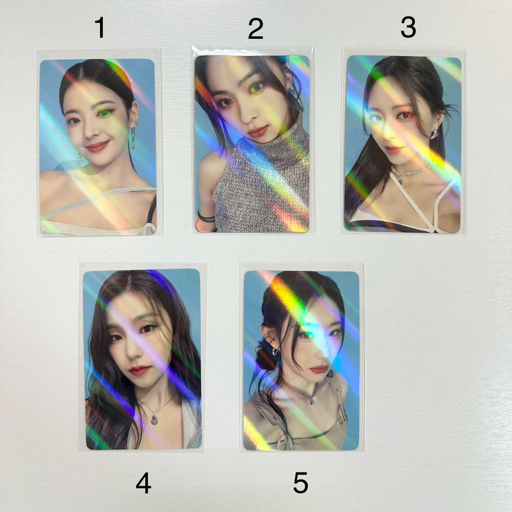Фотокарты ITZY - Cheshire (Makestar POB)