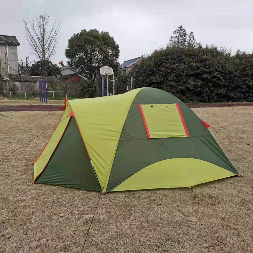 Двухслойная палатка для кемпинга и отдыха с высокой влагостойкостью, Nature camping 1011