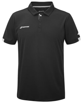 Мужское теннисное поло Babolat Play Polo Men - черный/черный