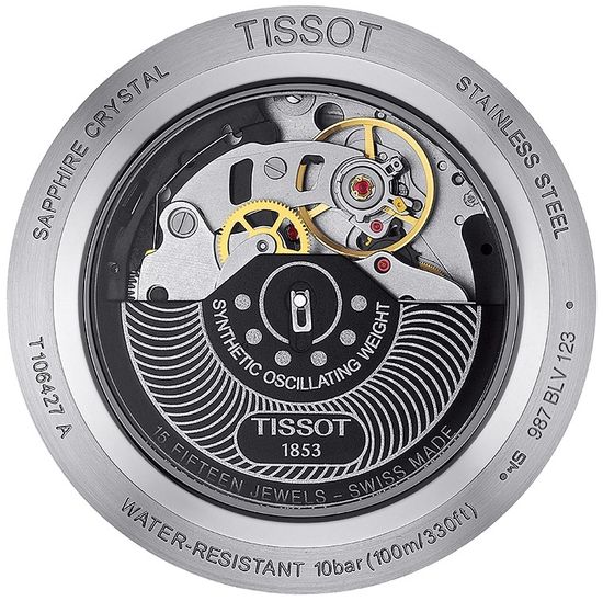 Мужские швейцарские наручные часы Tissot T-Sport V8 T106.427.16.042.00