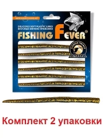 Мягкая приманка червь FishingFever EEL 12,0cm,3,0g,уп 6 шт