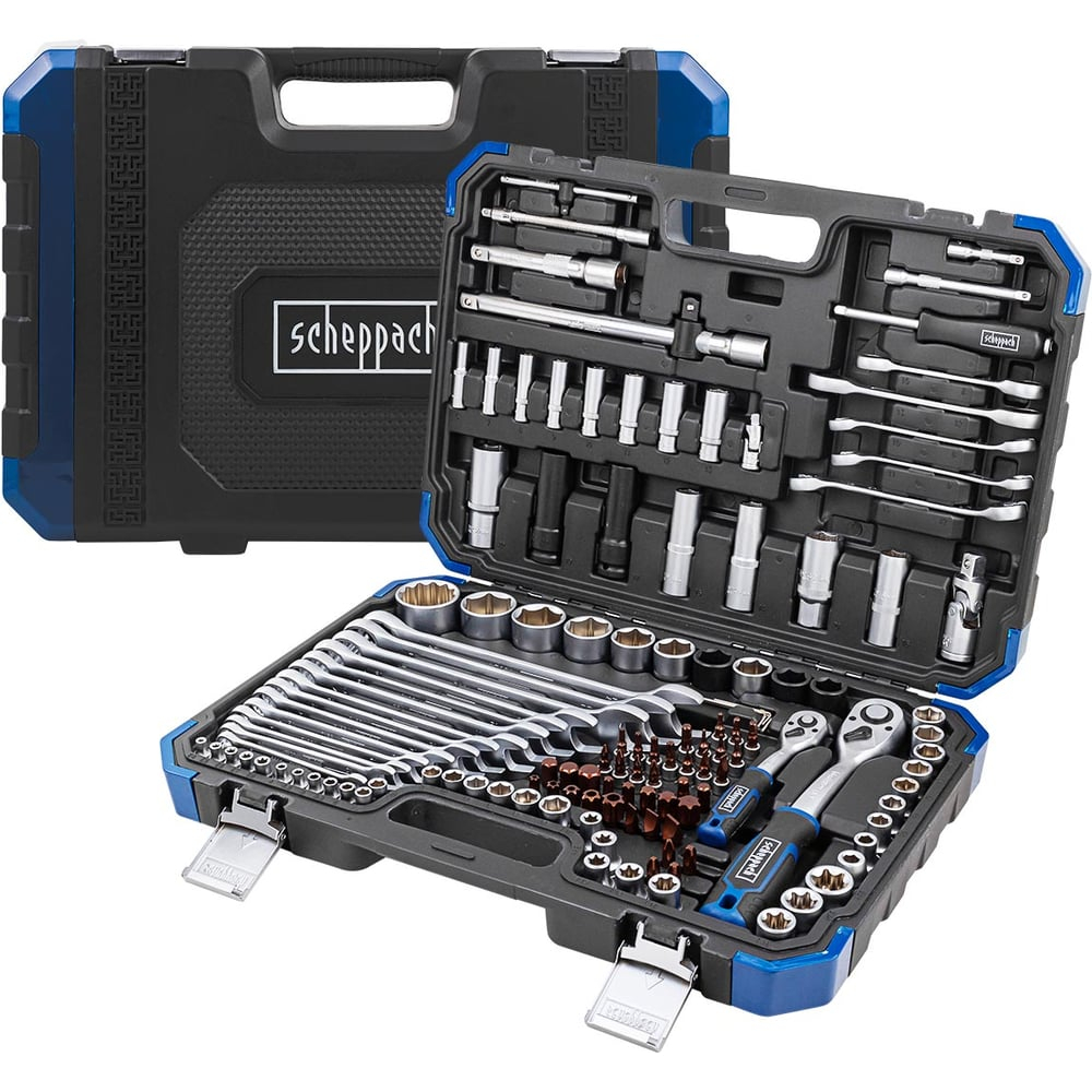 Набор инструментов Scheppach 125+6 предметов Sch-41252-5/Premium/(64484)