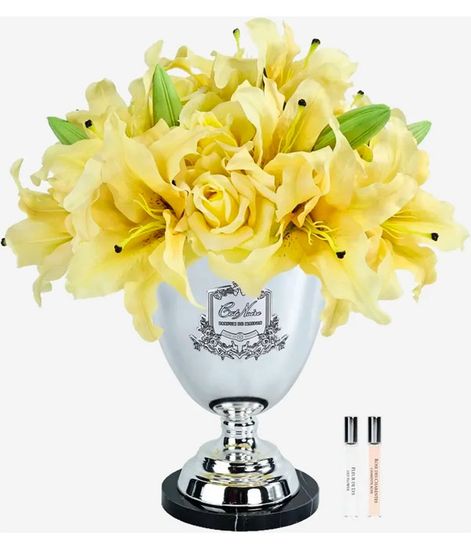 Букет лилии и розы желтый Lilies & Roses yellow, Cote Noire