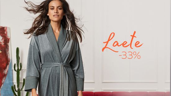 Скидка 33% на белье и домашнюю одежду Laete 💋