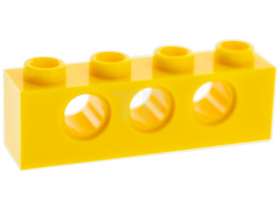 Lego Кирпич 1x4 R4,9 (желтый) 370124