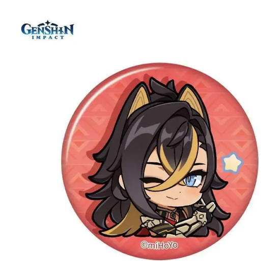 Значок Genshin Impact Chibi Expressions Dehya