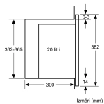 Встраиваемая микроволновая печь Bosch BFL520MS0