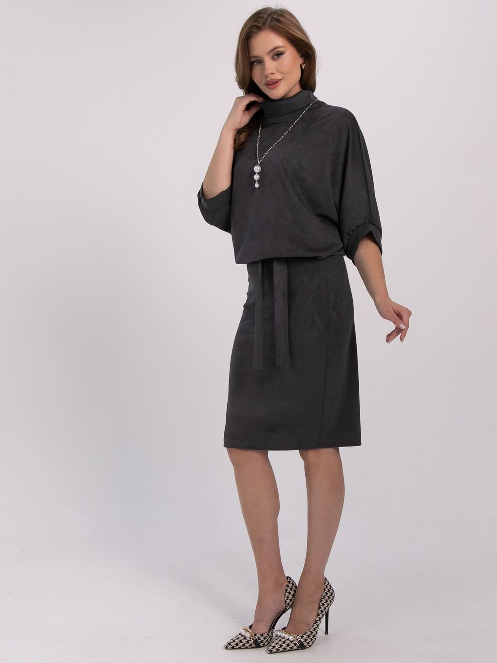 Платье Антония (графит) П16435-12М LT Collection