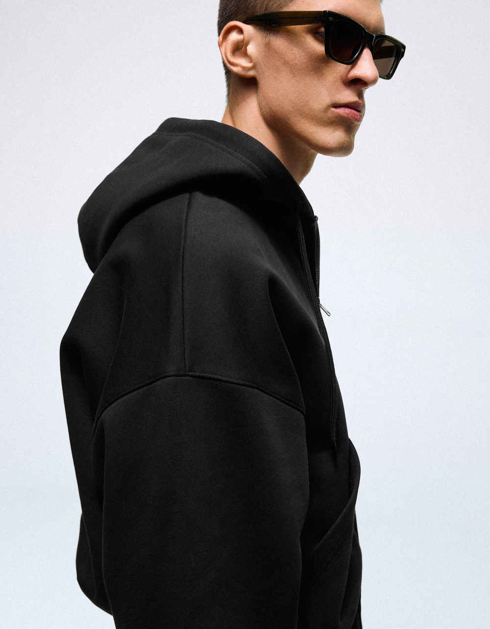 Мужское худи на молнии, арт. 2434/190 - BERSHKA