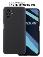 Чехол ROSCO для Xiaomi Redmi Note 10;Xiaomi Redmi Note 10S;Poco M5s оптом (арт. XM-RN10-COLOURFUL-BLACK)