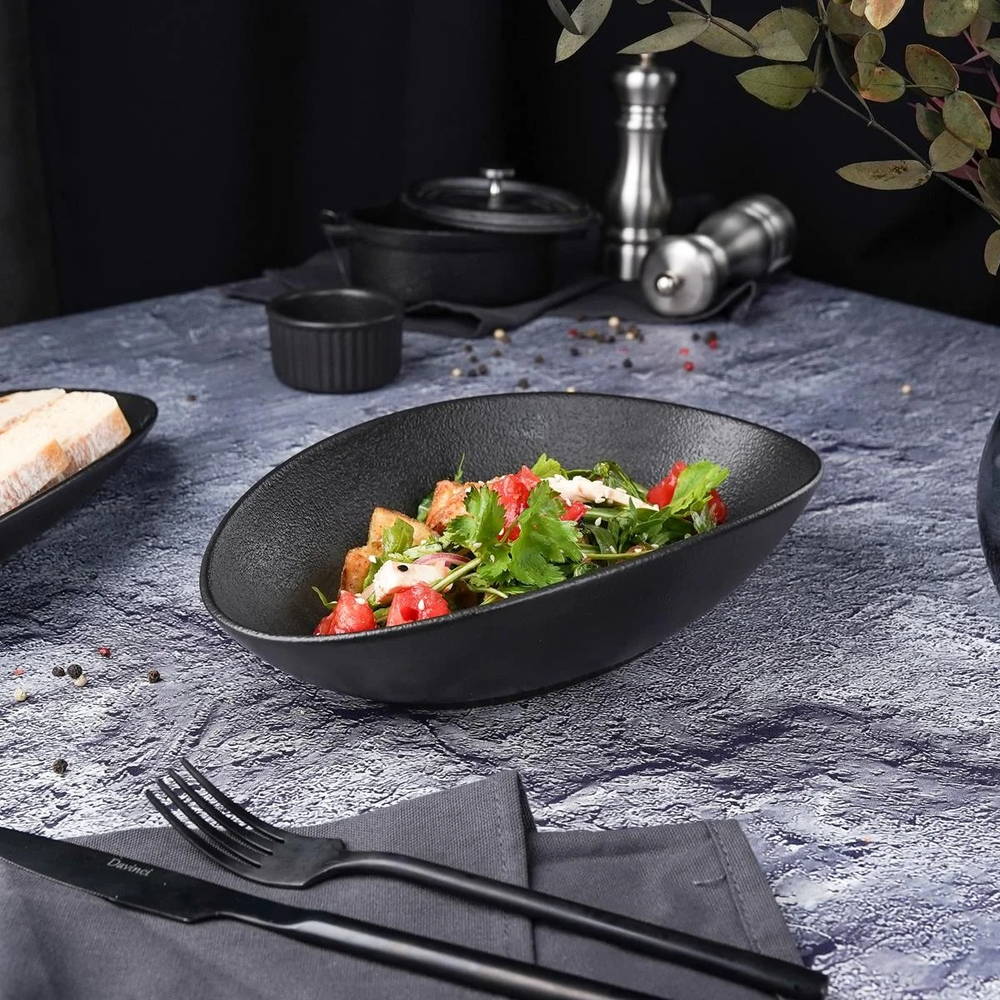 Блюдо для подачи Black Star 25*16*6,4 см, P.L. Proff Cuisine