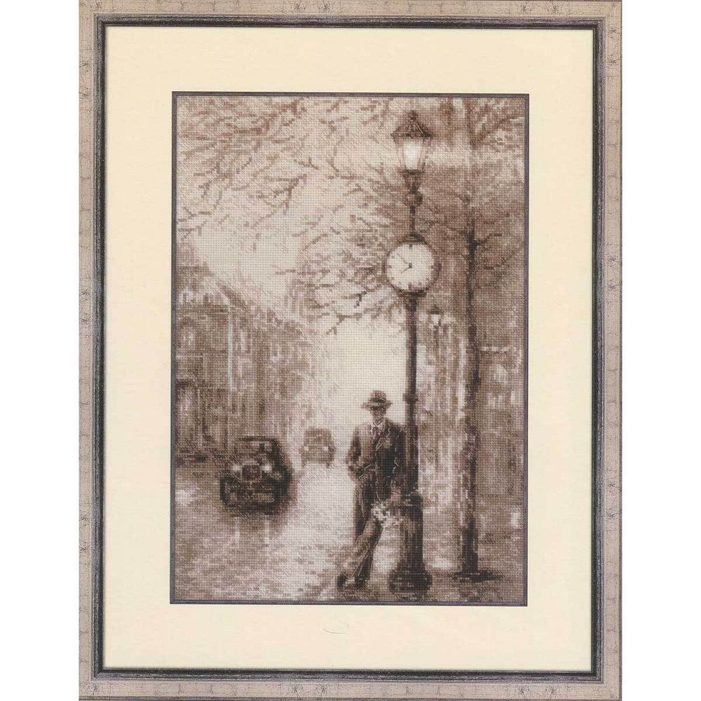 Набор для вышивания нитками Риолис, Старая фотография. Ожидание 26х38 см, 500860