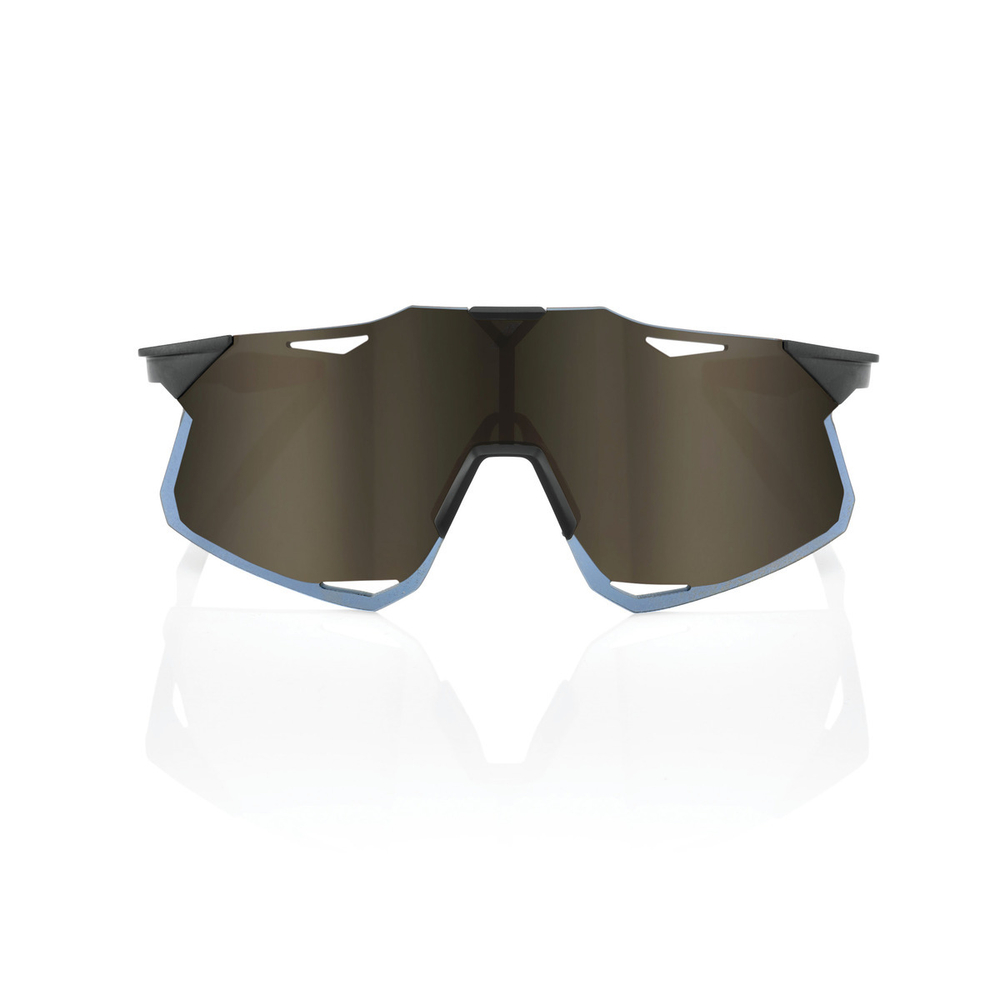 Спортивные очки 100% HYPERCRAFT Matte Black - Soft Gold Mirror Lens