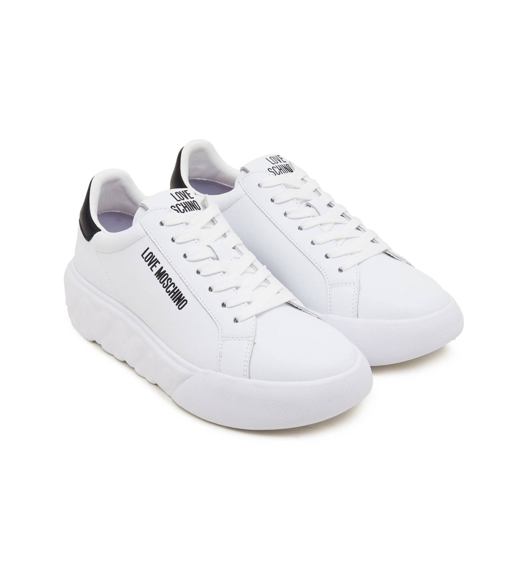 Кожаные кроссовки Love Moschino - белый(JA15034G1IIA1)