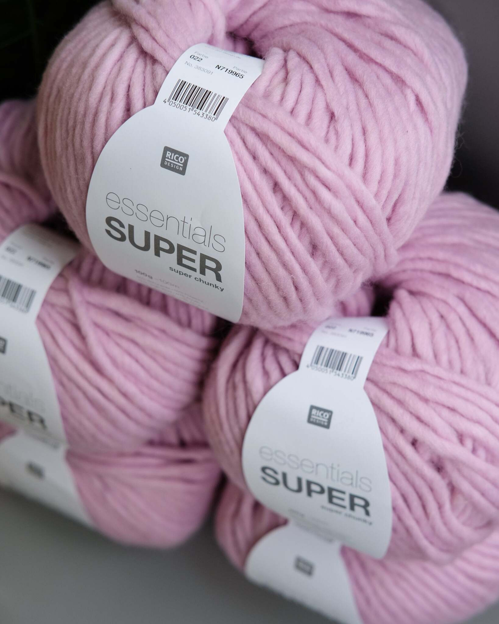 -50% Essentials Super Chunky 5x100g | lilac