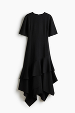 Асимметричное платье — короткие рукава, длина миди - H&M