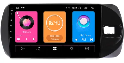 Магнитола для Toyota Vitz 3 2014-2019 - GT9-9374 на Android 10