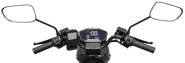 Электроскутер MAIKAOLIN U2 PRO 1500W (60V/40Ah) - Чёрный фото №11