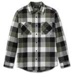 Рубашка Essence Long Sleeve Flannel Shirt Plaid Black & Green Harley-Davidson