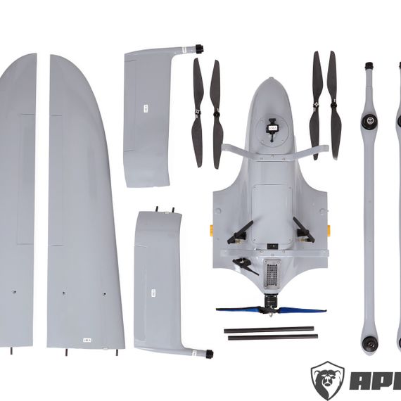 Самолет с вертикальным взлетом VolJet VT5 (GEO)