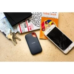 500 ГБ Внешний SSD SanDisk Extreme Portable V2, USB 3.2 Gen 2 Type-C, черный