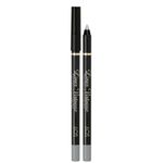 Карандаш для глаз устойчивый гелевый VIVIENNE SABO Liner Virtuose - 605 серебристый
