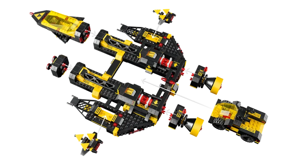 Конструктор LEGO Icons 10355 Blacktron Renegade