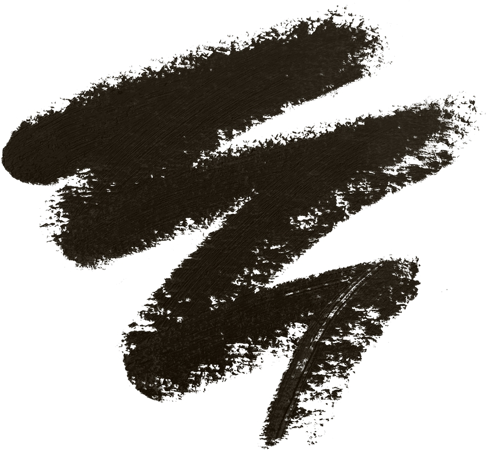 NYX Professional Makeup Powder Louder - Карандаши для бровей с щеточкой оттенок Black, 1 szt.