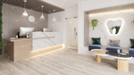 Кварцвиниловая плитка Alpine floor ULTRA ECO - ДУБ ПОЛЯРНЫЙ ECO 5-19 - Магазин напольных покрытий в Екатеринбурге. MAXI ПОЛ.