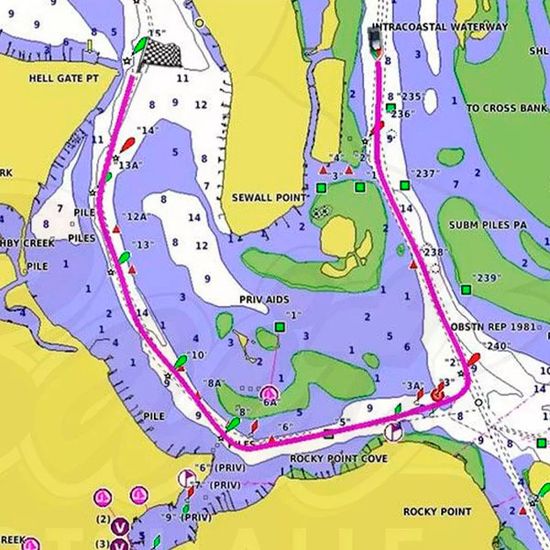 Красное и Аравийское море, Персидский залив карта глубин Garmin BlueChart G3 HXAW005R