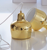 Pendant design lamp A330S Golden Bell by Artek (Gold)