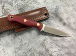 Нож Splinter, N690, микарта, 240.0657 красный