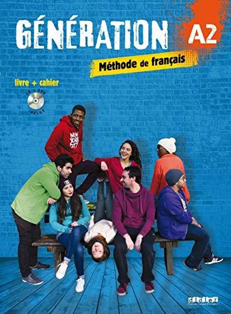 Generation A2 - Livre + cahier + CD mp3 + DVD Generation A2 - Livre + cahier + CD mp3 + DVD