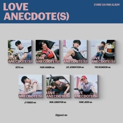 Альбом EVNNE - LOVE ANECDOTE(S) 5th Mini Album DIGIPACK 7 Version SET