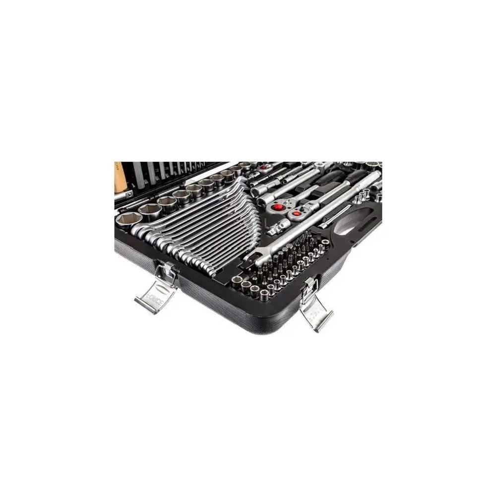 1/4",3/8" и 1/2" Набор инструмента с 6-ти гран. головками (142пр.) Force 41421R
