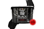 Краска для стен и потолков водно-дисперсионная Dufa Trend Farbe Black матовая черная