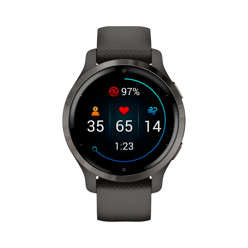 Умные часы Garmin Venu 2S, 40.4mm, Graphite (010-02429-10)