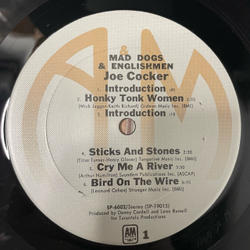 Винтажная виниловая пластинка 2LP Joe Cocker Mad Dogs Englishmen (США 1976)
