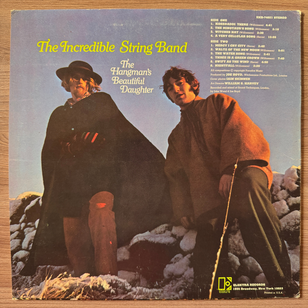 The Incredible String Band ‎– The Hangman's Beautiful Daughter (США)
