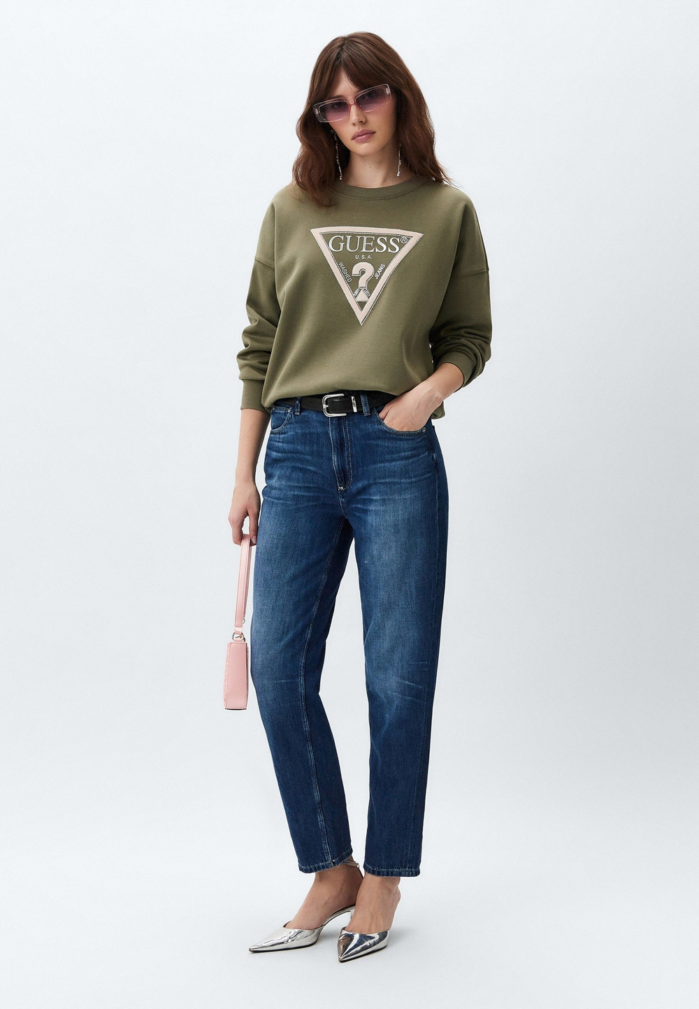 Джинсы MOM женские GUESS