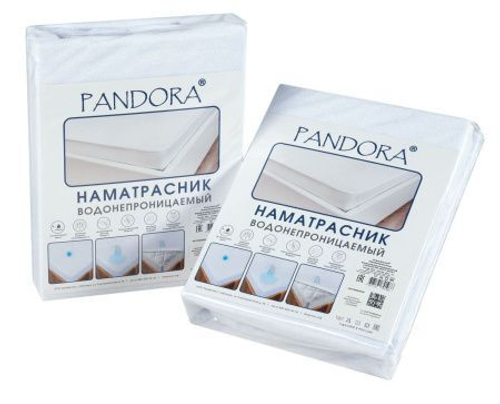 Наматрасник водонепроницаемый ТМ Pandora / борт 30/ (90х200х30) Бояртекс