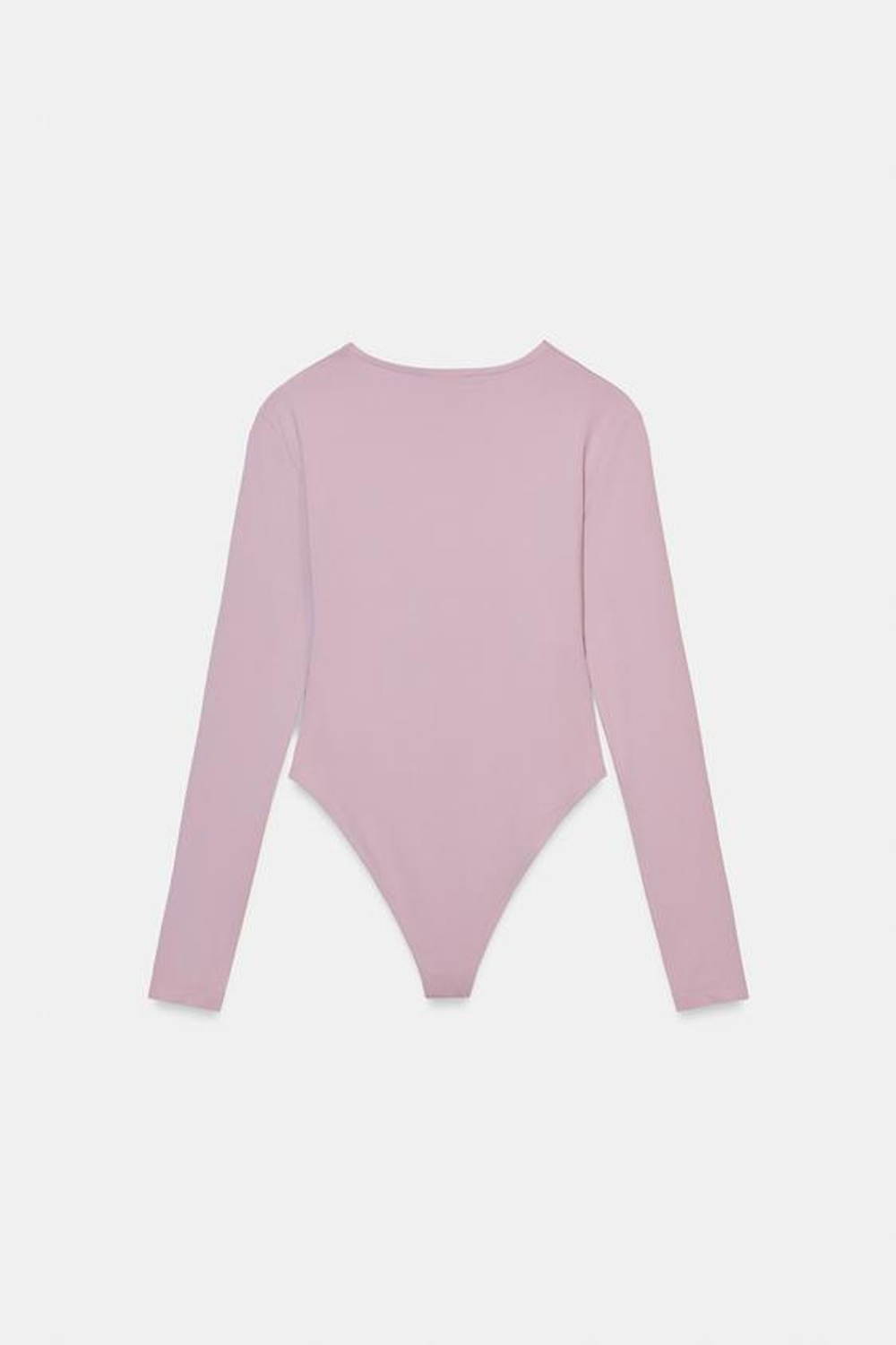 БОДИ С ДЛИННЫМИ РУКАВАМИ ИЗ ПОЛИАМИДА - ZARA