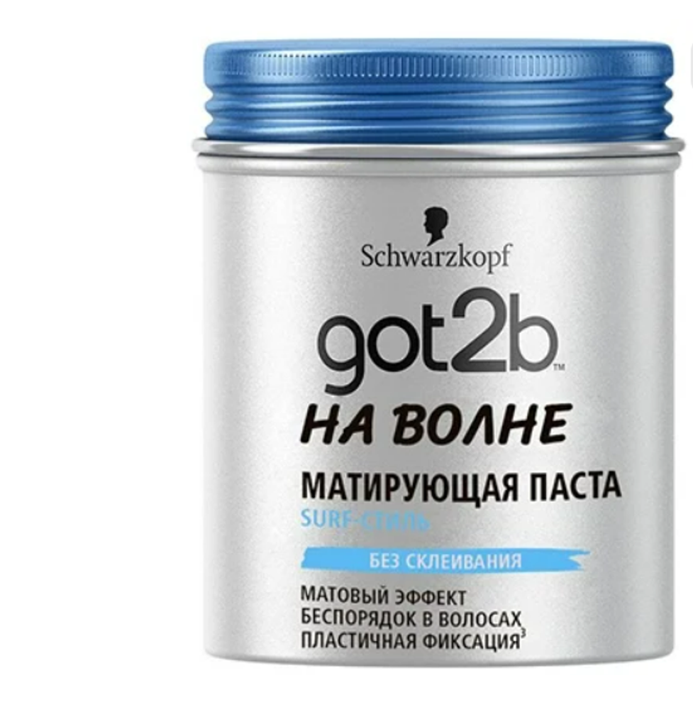 Schwarzkopf got2b Матирующая Паста НА ВОЛНЕ SURF-Стиль ❌ НЕТ В НАЛИЧИИ