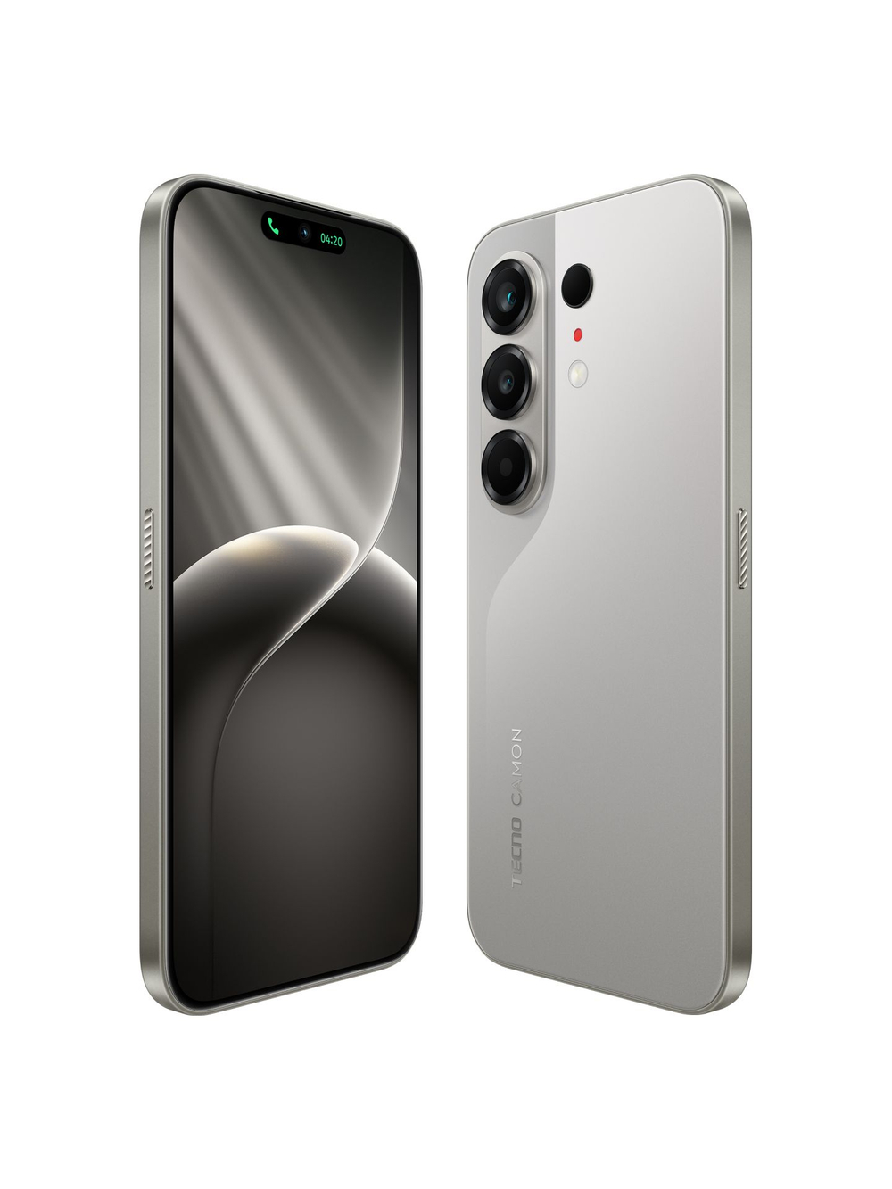 Tecno Смартфон Camon 50 Ростест (EAC) 12/256 ГБ, Nano-SIM, светло-серый