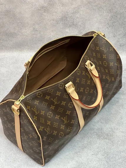 Сумка Louis Vuitton Keepall канва Monogram Macassar (все размеры: 55-50-45)